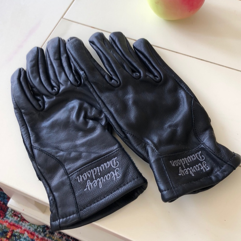 Women’s leather Harley Riding gloves